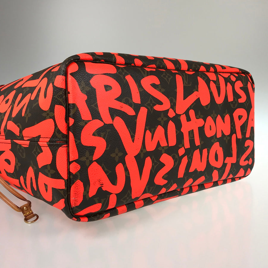 LOUIS VUITTON Monogram Graffiti Neverfull GM M93702 Tote bag