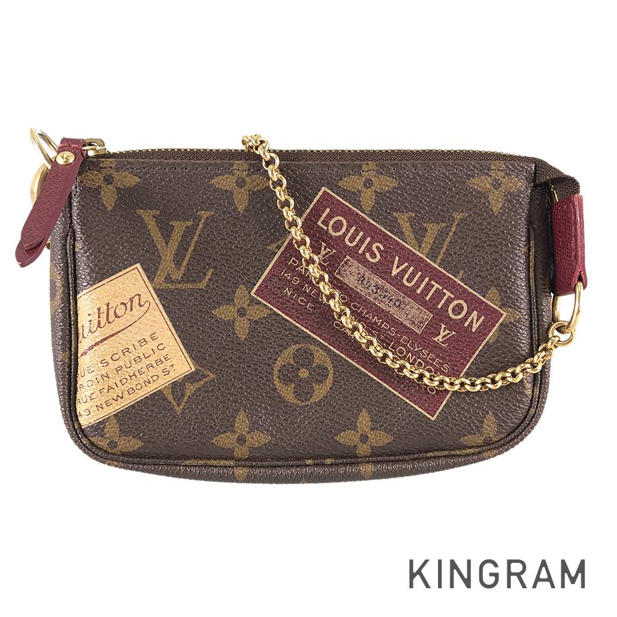 LOUIS VUITTON Monogram Mini Pochette Accessoires M63798 Pouch
