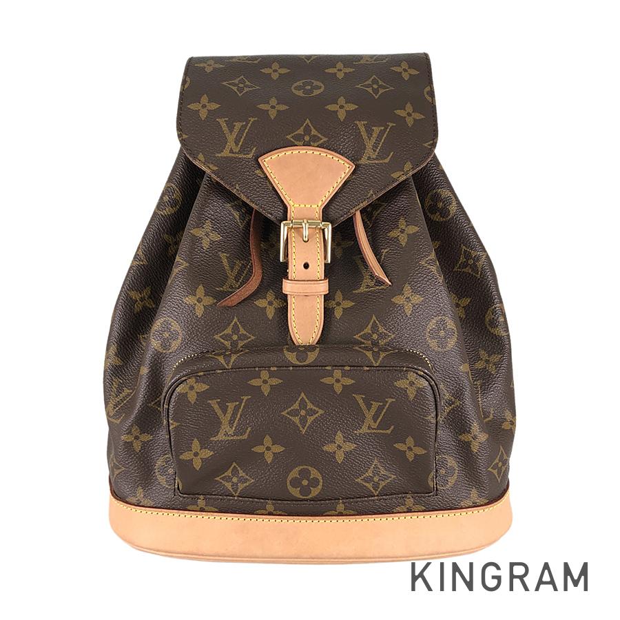 LOUIS VUITTON Monogram Montsouris MM M51136 Backpack