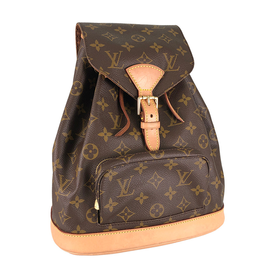 LOUIS VUITTON Monogram Montsouris MM M51136 Backpack