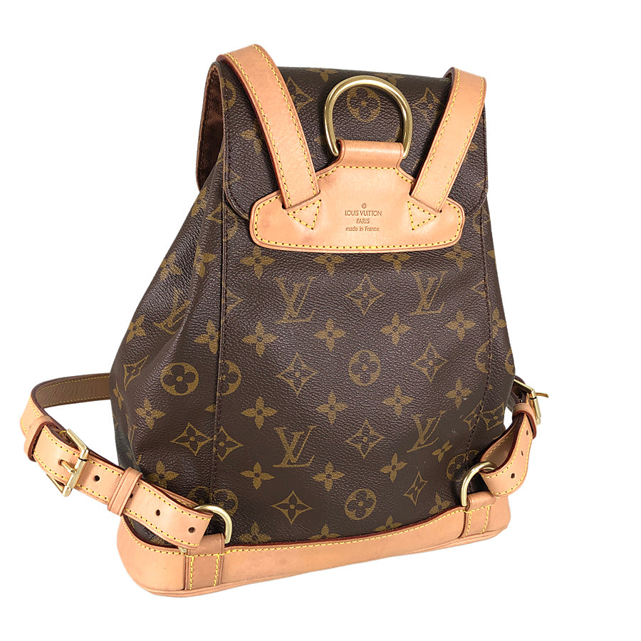 LOUIS VUITTON Monogram Montsouris MM M51136 Backpack