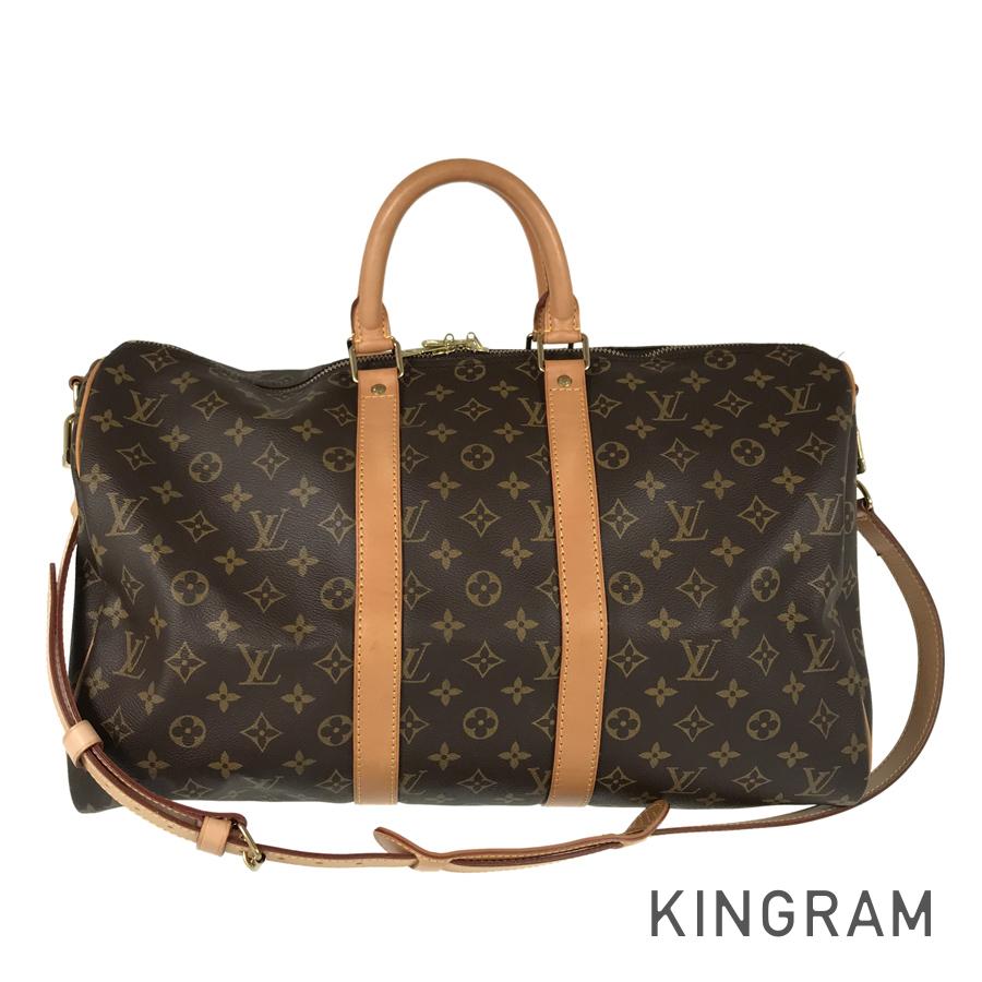 LOUIS VUITTON Monogram Keepall Bandouliere 45 M41418 Boston bag