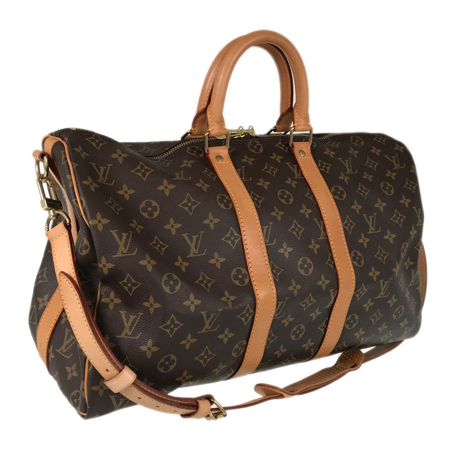 LOUIS VUITTON Monogram Keepall Bandouliere 45 M41418 Boston bag