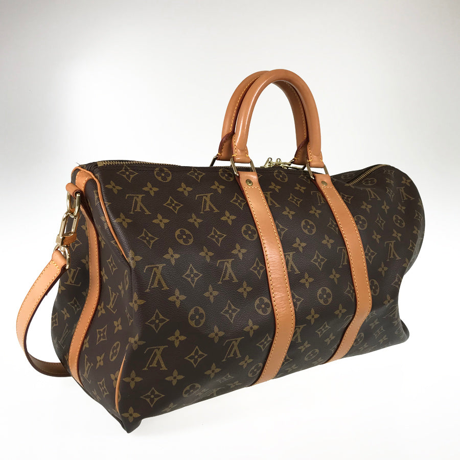 LOUIS VUITTON Monogram Keepall Bandouliere 45 M41418 Boston bag