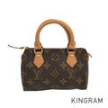 LOUIS VUITTON Monogram Mini Speedy M41534 Hand bag