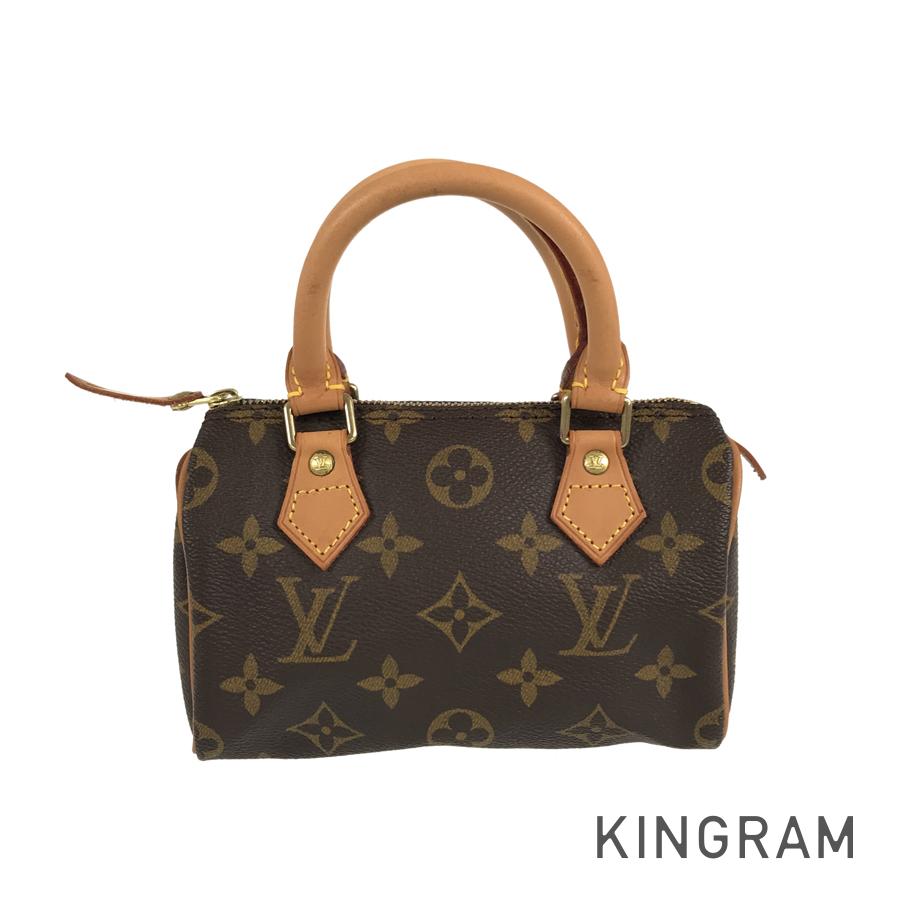 LOUIS VUITTON Monogram Mini Speedy M41534 Hand bag