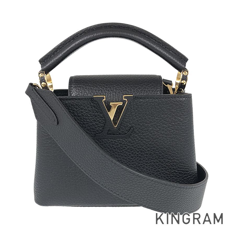 LOUIS VUITTON Capucines MINI in Taurillon Clemence leather Handbag