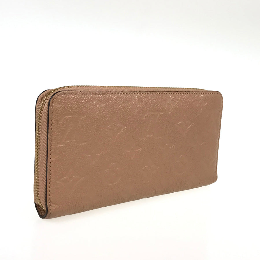 LOUIS VUITTON Monogram Empreinte Zippy Wallet M69034 Long wallet Round zipper