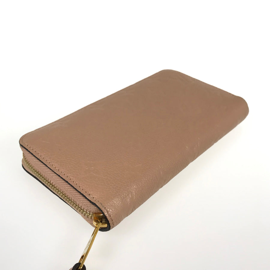 LOUIS VUITTON Monogram Empreinte Zippy Wallet M69034 Long wallet Round zipper