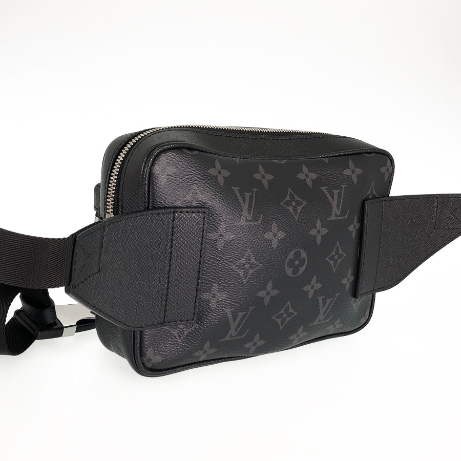 LOUIS VUITTON Monogram Eclipse Taigalama Bumbag Outdoor M30245 Sling bag