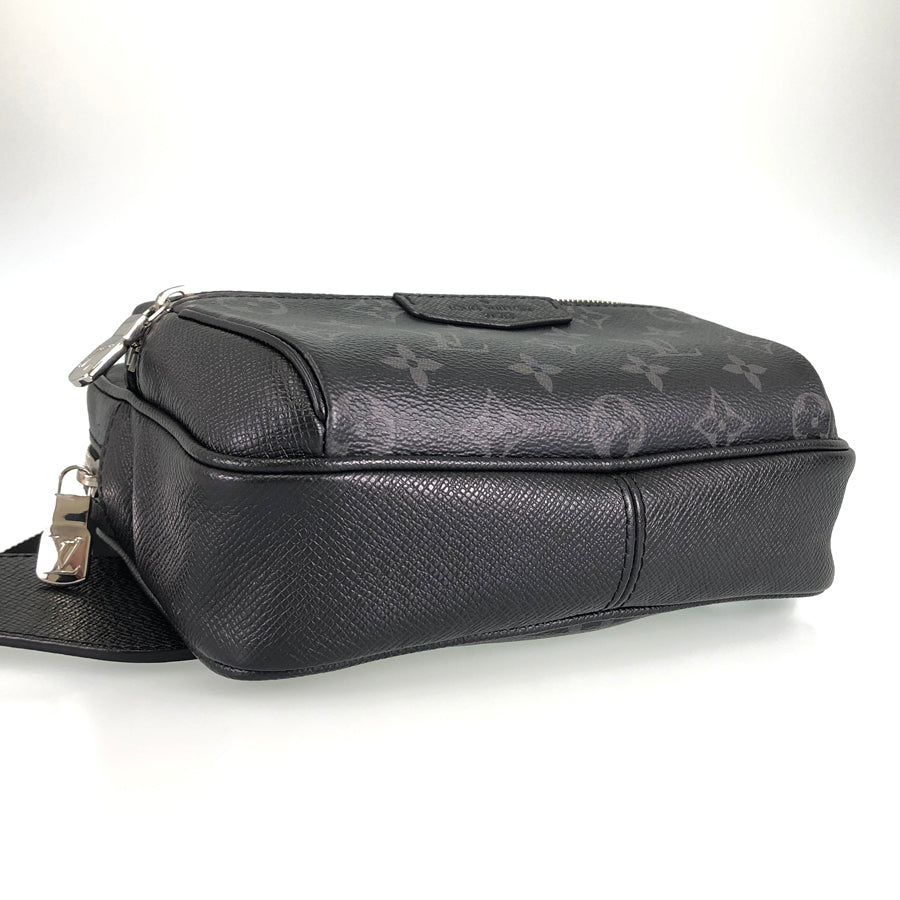 LOUIS VUITTON Monogram Eclipse Taigalama Bumbag Outdoor M30245 Sling bag