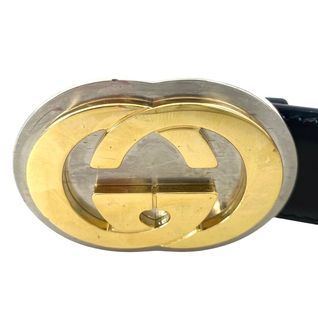 Gucci Interlocking G Logo Belt 90/36