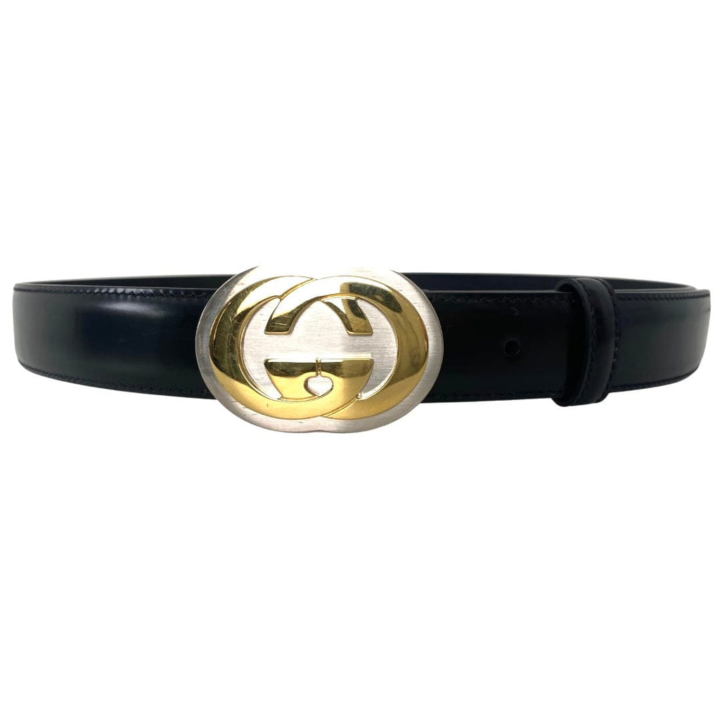 Gucci Interlocking G Logo Belt 90/36