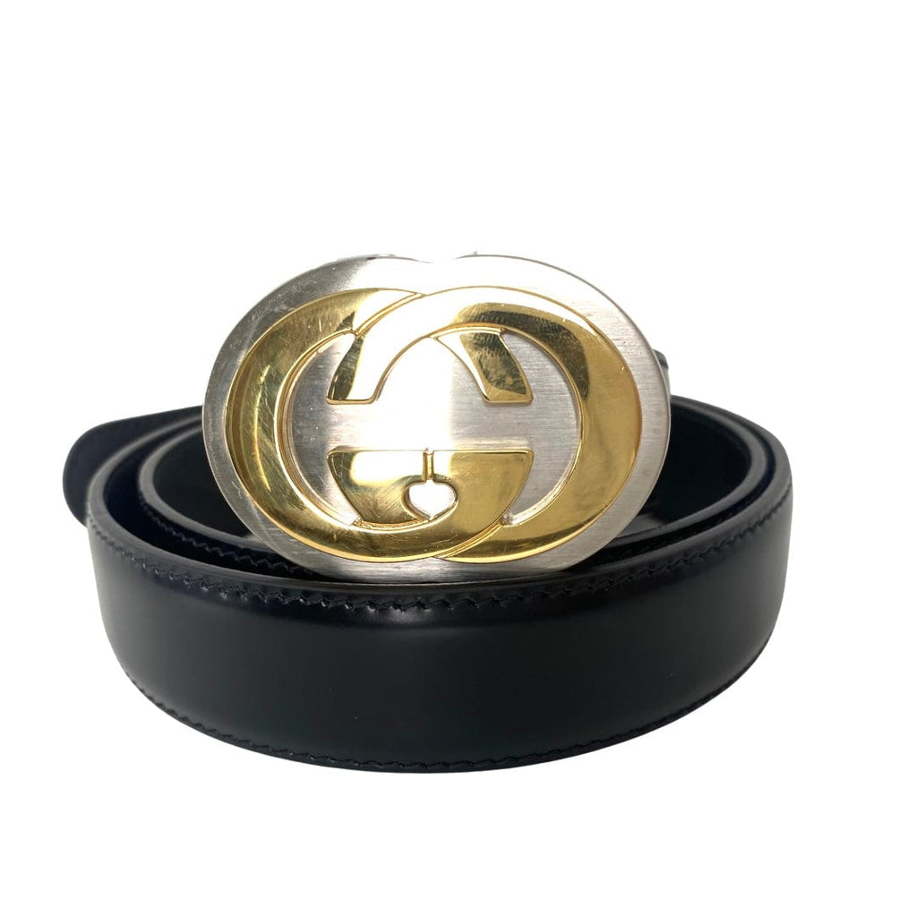 Gucci Interlocking G Logo Belt 90/36