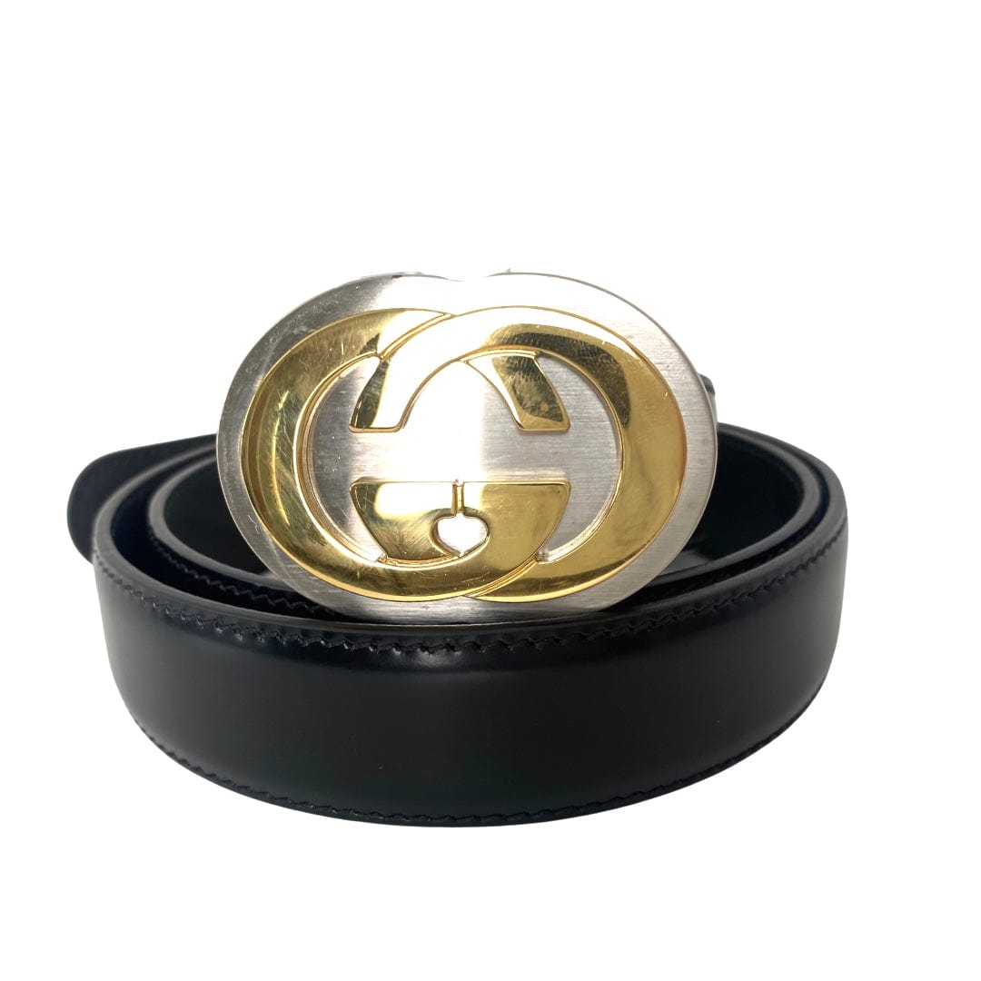 Gucci Interlocking G Logo Belt 90/36