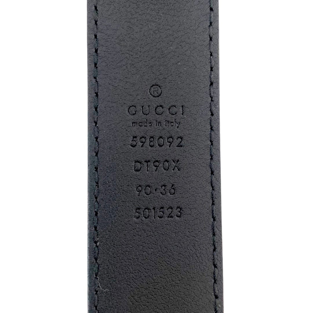 Gucci Interlocking G Logo Belt 90/36