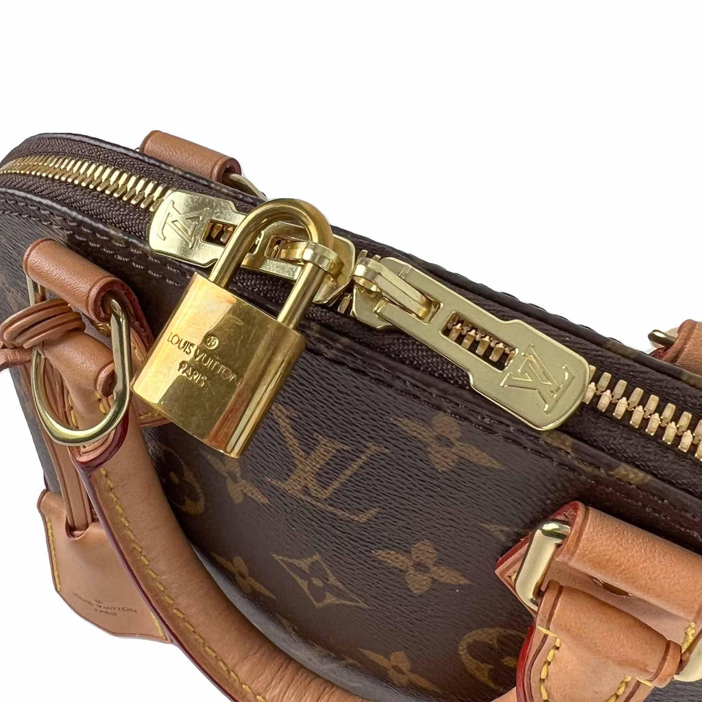 Louis Vuitton Monogram Alma BB w/ Strap