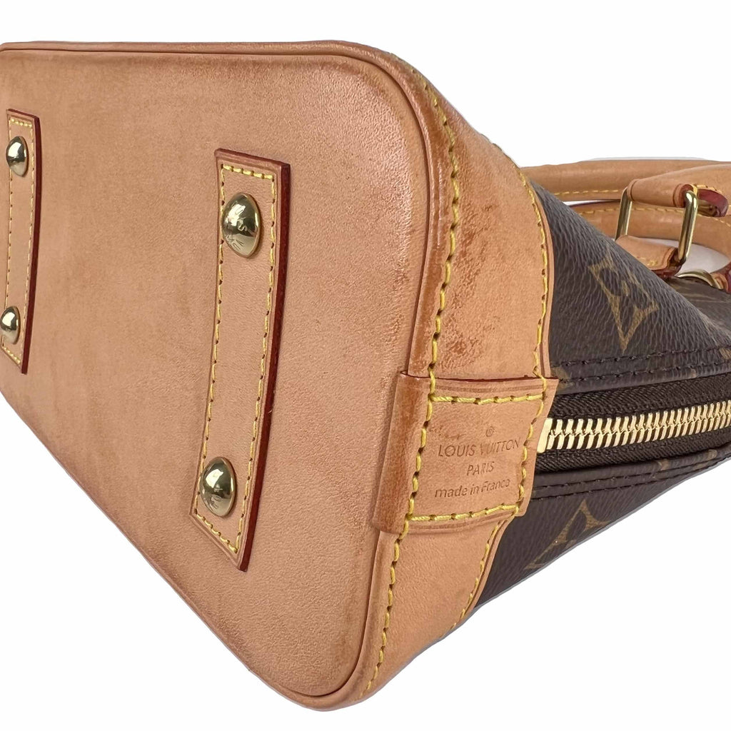 Louis Vuitton Monogram Alma BB w/ Strap