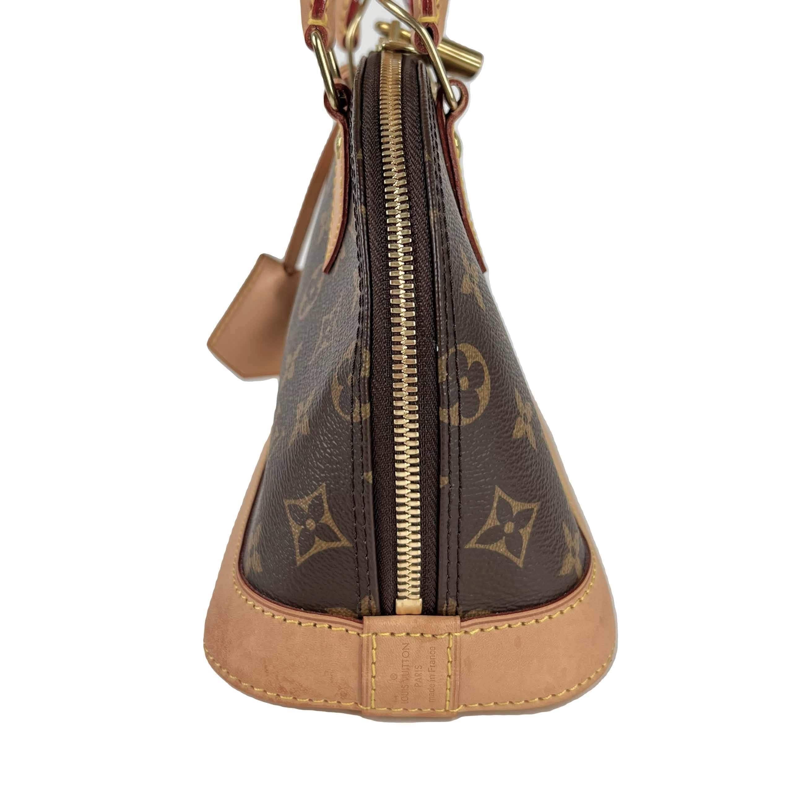 Louis Vuitton Monogram Alma BB w/ Strap