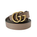 Gucci Running GG Logo Skinny Belt 34