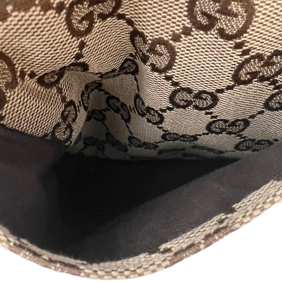 Gucci GG Canvas Double Pocket Belt Bag