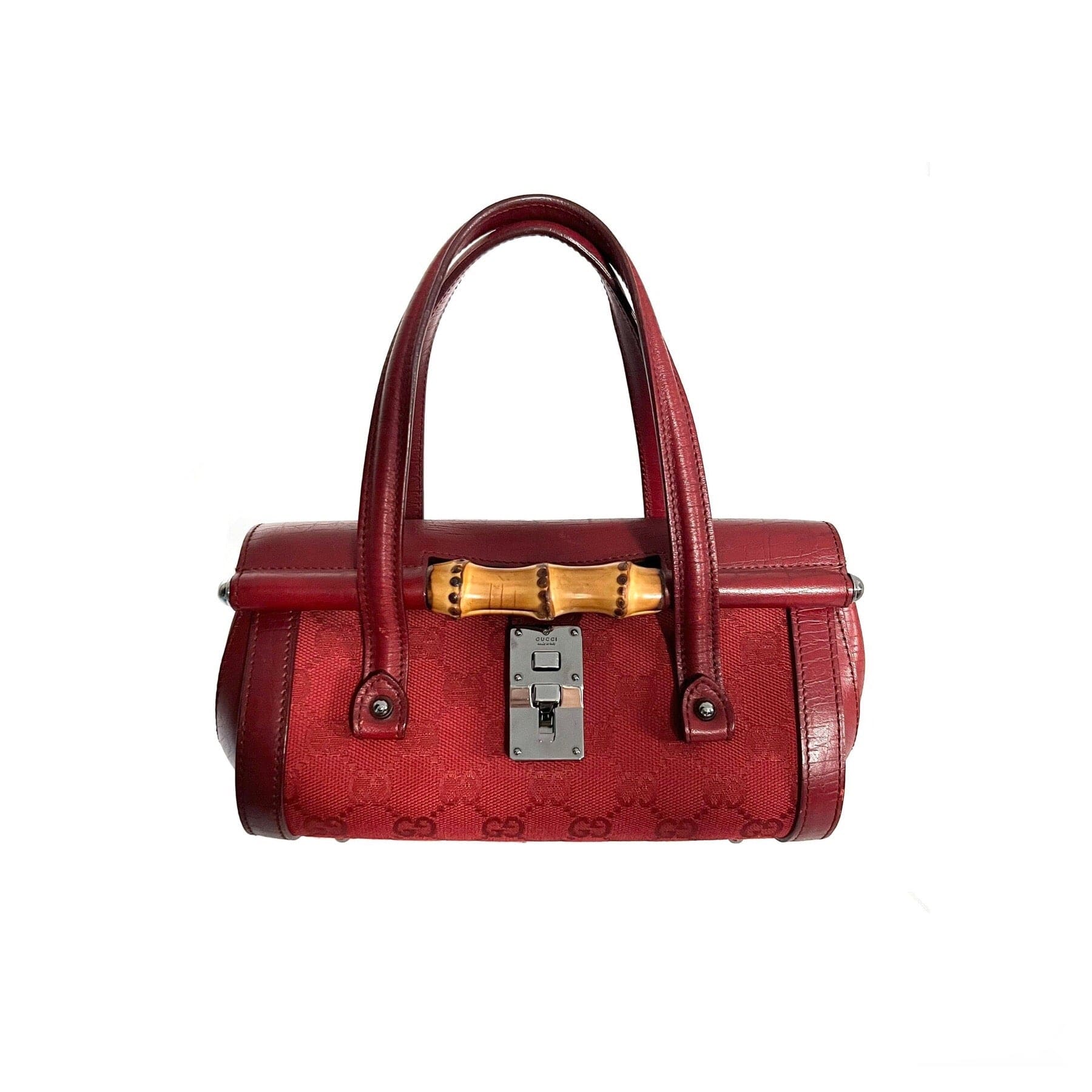 Gucci GG Canvas Small Bullet Bag