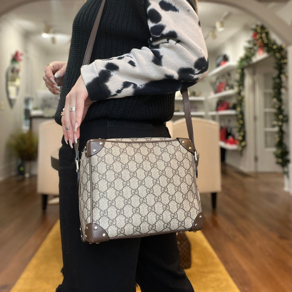 Gucci GG Supreme Square Monogram Bag