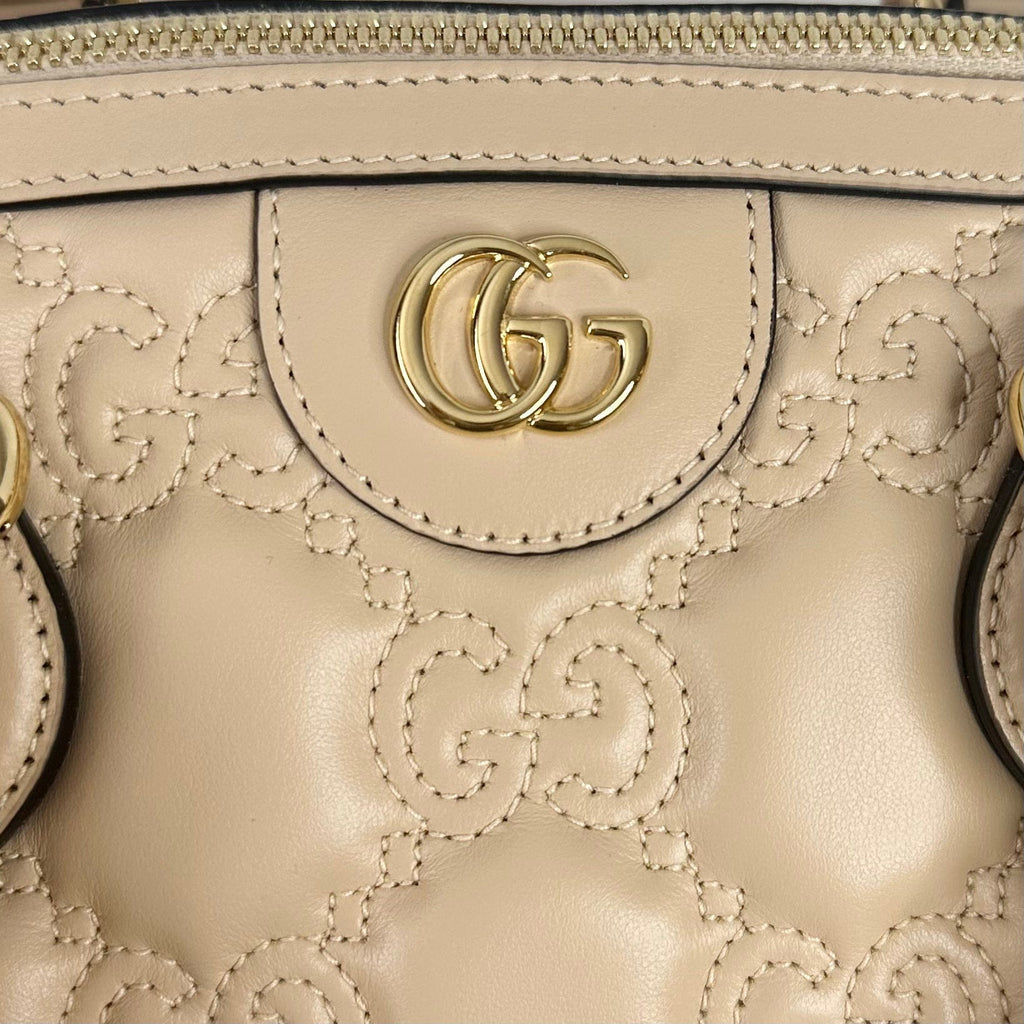 Gucci GG Matelasse Large Bowler Bag