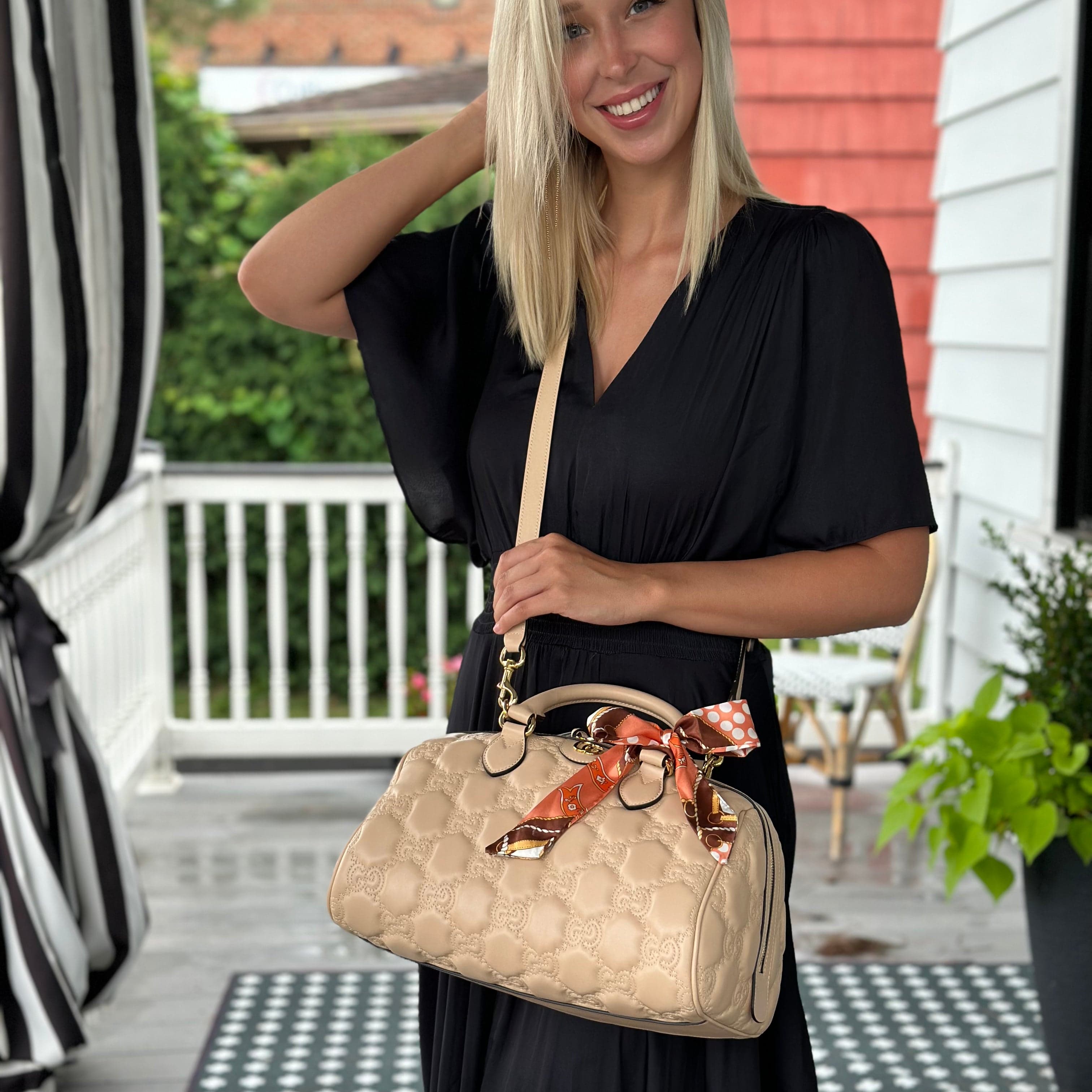 Gucci GG Matelasse Large Bowler Bag