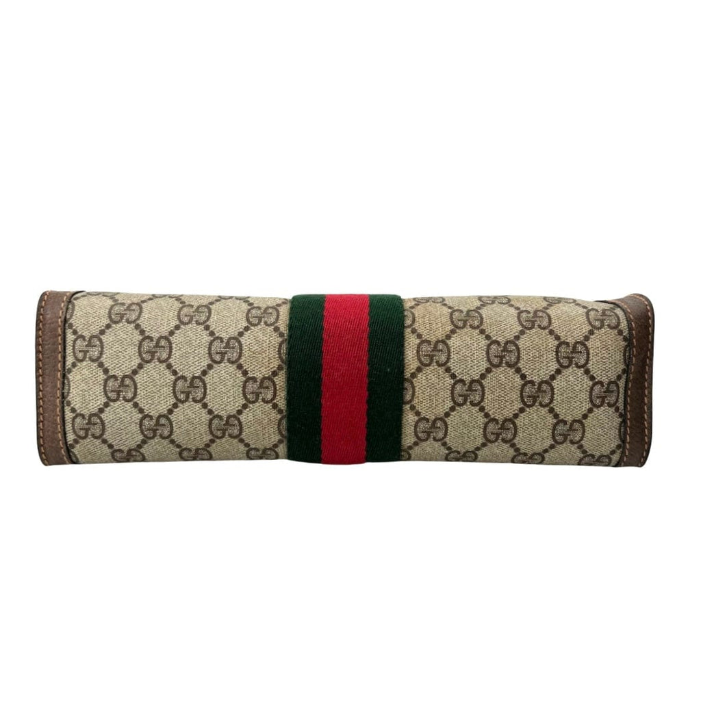 Gucci GG Supreme Web Clutch