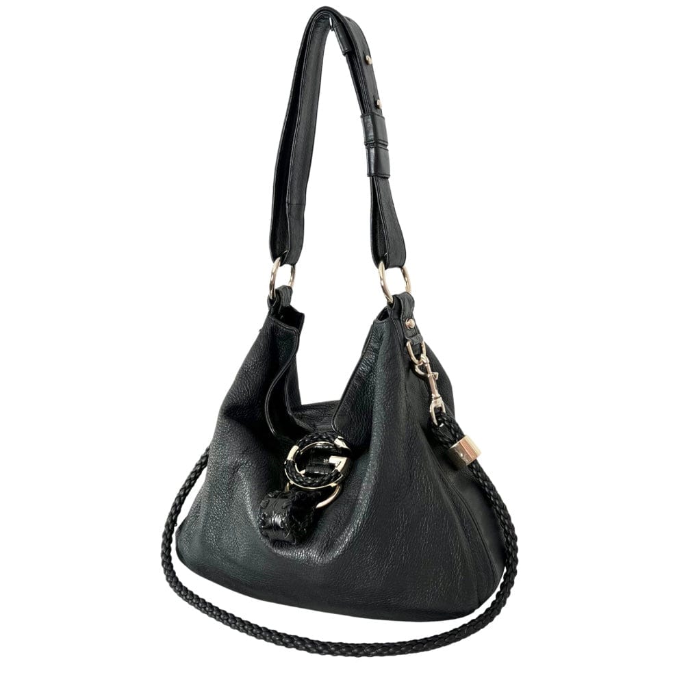 Gucci Leather G Wave Hobo