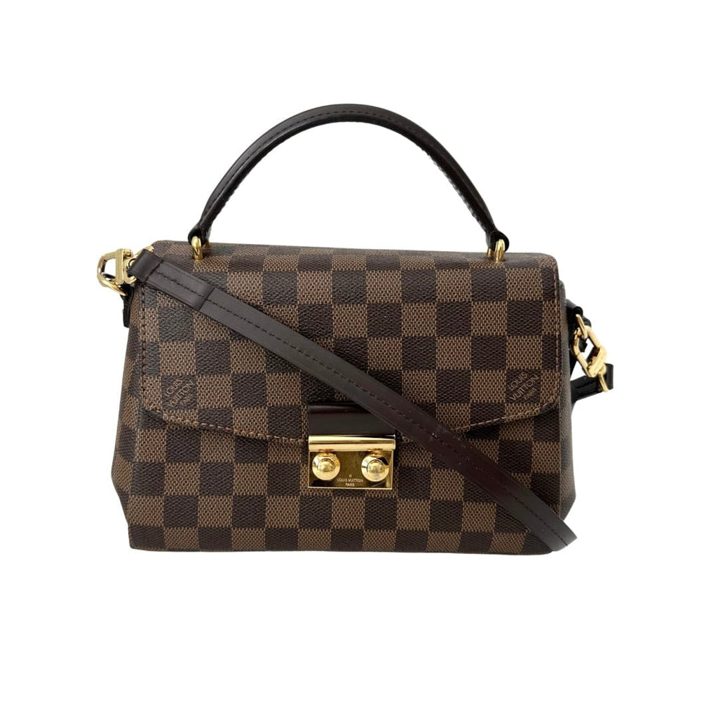 Louis Vuitton Damier Ebene Croisette Top Handle