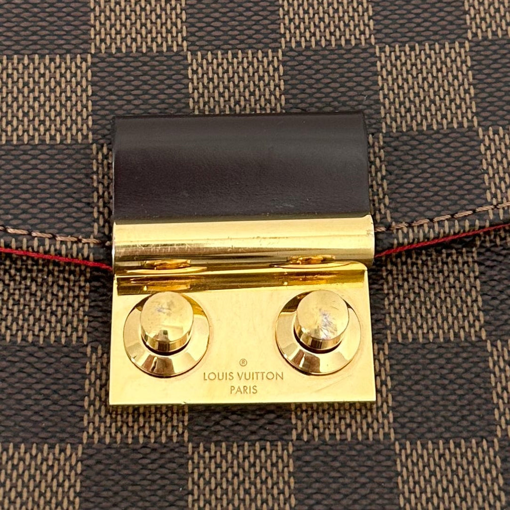Louis Vuitton Damier Ebene Croisette Top Handle