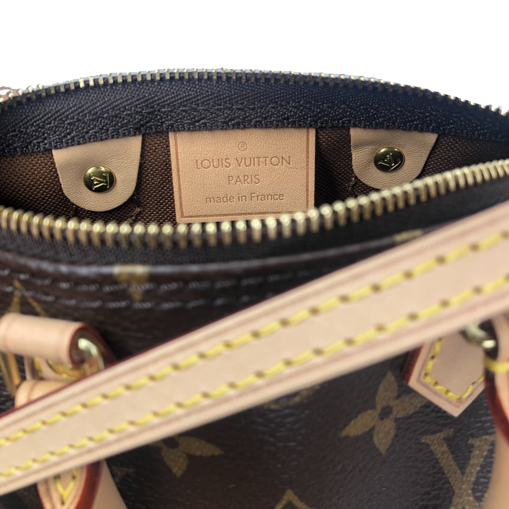 Louis Vuitton Monogram Nano Speedy Crossbody