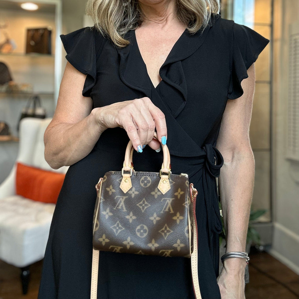 Louis Vuitton Monogram Nano Speedy Crossbody
