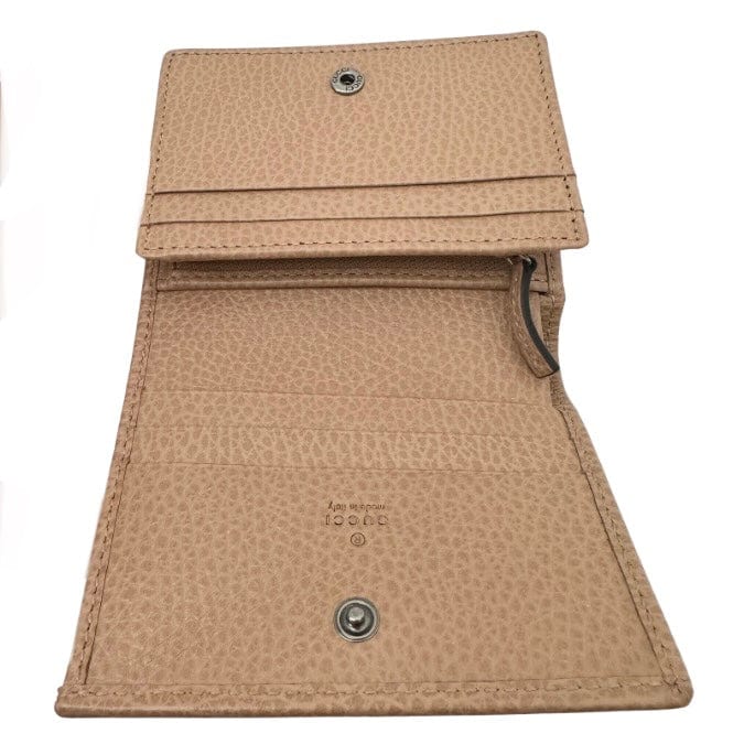 Gucci Leather Card Case Wallet