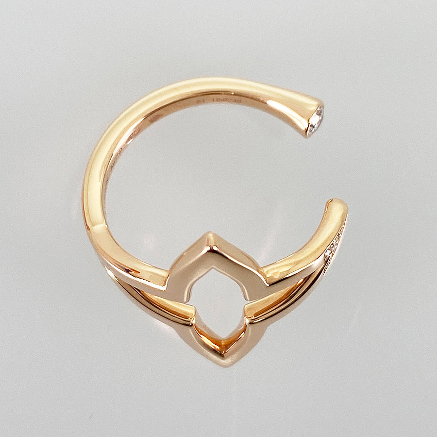 LOUIS VUITTON Ombre Blossom Q0123E Ring