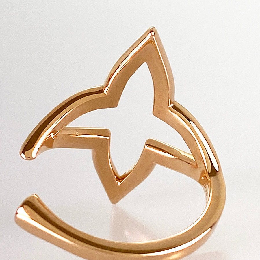 LOUIS VUITTON Ombre Blossom Q0123E Ring