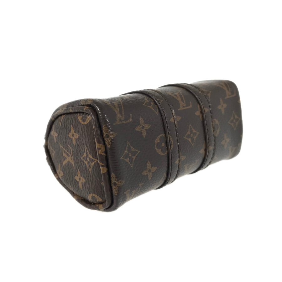 LOUIS VUITTON key ring mini keepall metallic mirror key ring