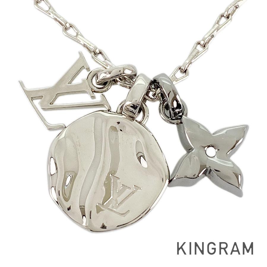 LOUIS VUITTON Pendant LV Liquid M01410 Necklace