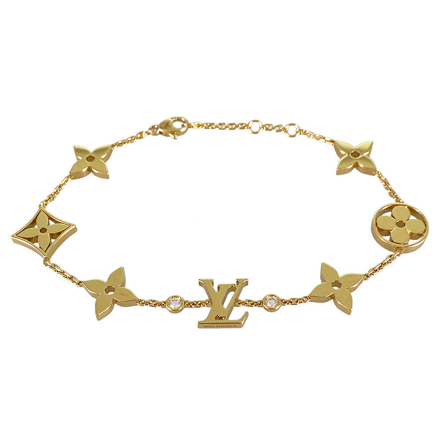 LOUIS VUITTON Monogram Ideal Blossom Q95588 Bracelet