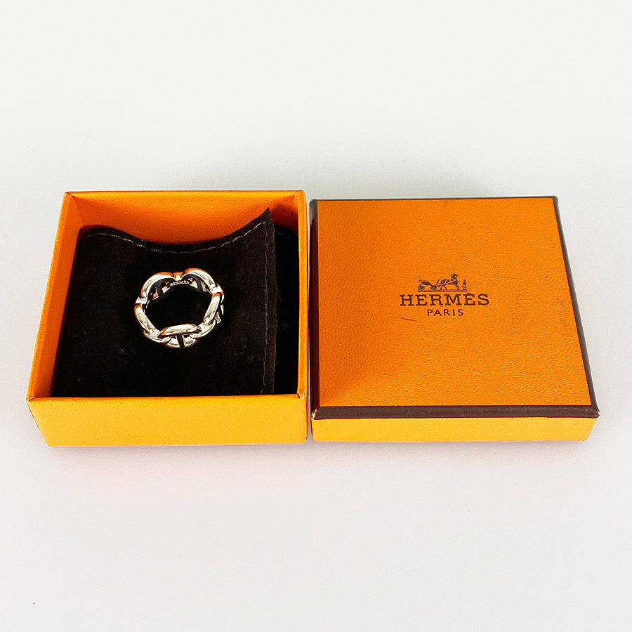 HERMES Chaine d'Ancre Anchene Ring