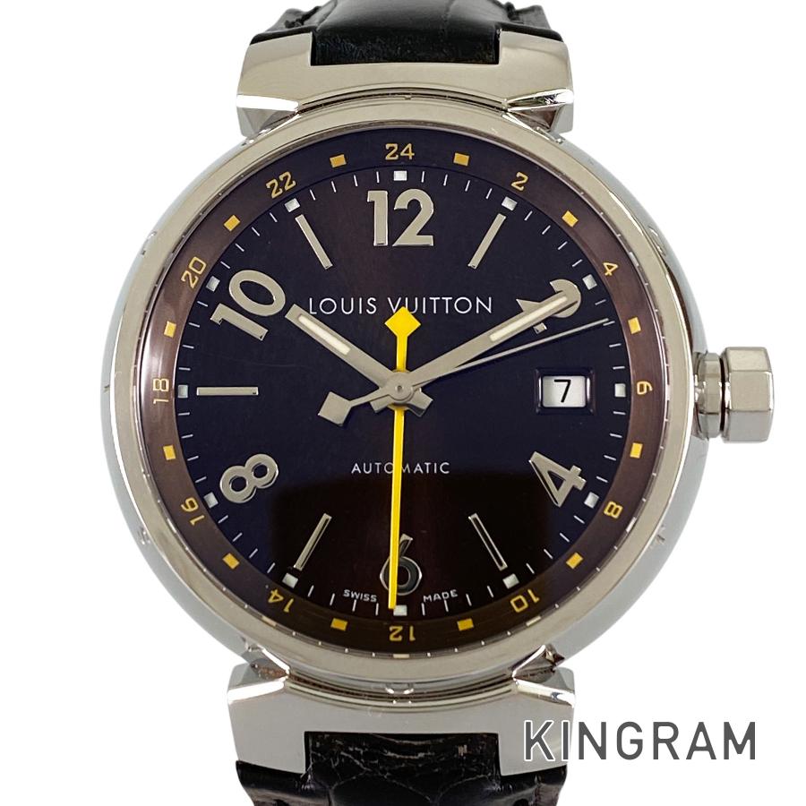 LOUIS VUITTON Tambour GMT Q1131 Men's Watch