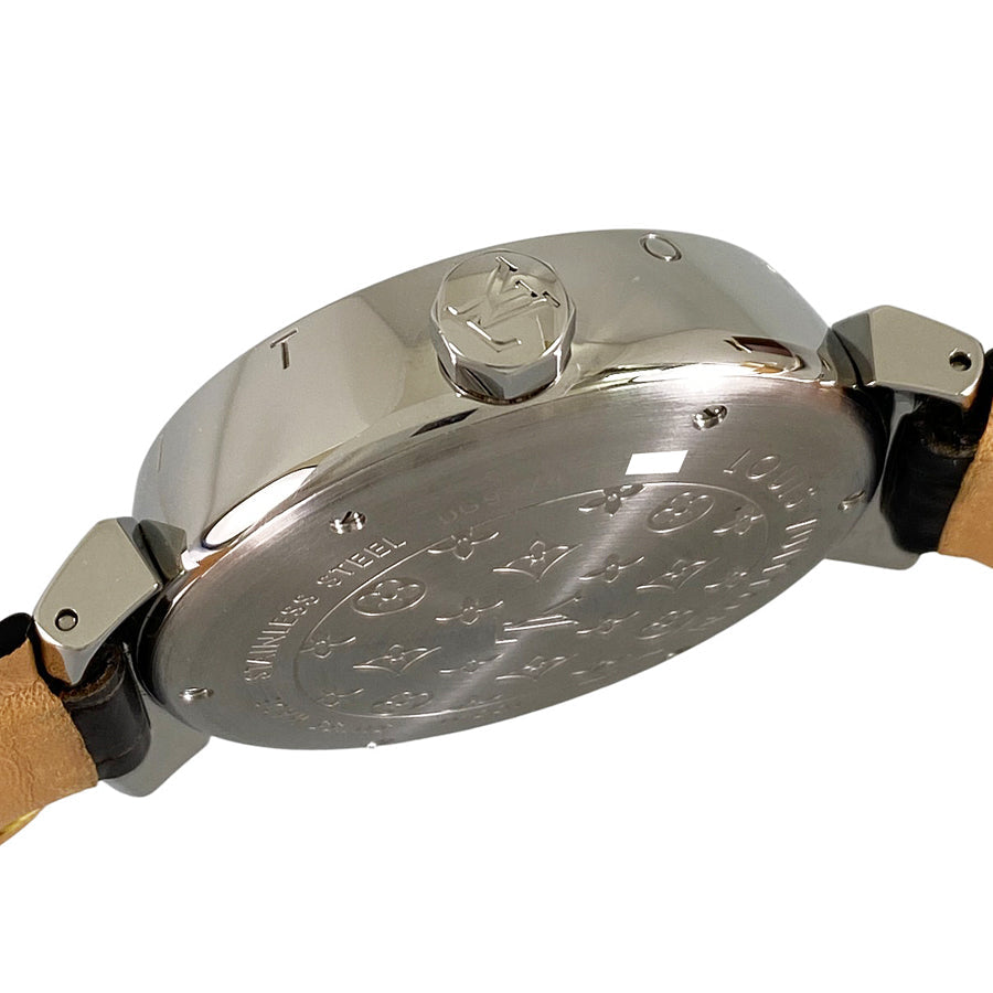 LOUIS VUITTON Tambour GMT Q1131 Men's Watch