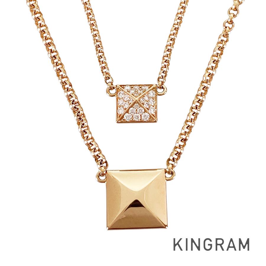 HERMES Crew Do H Necklace