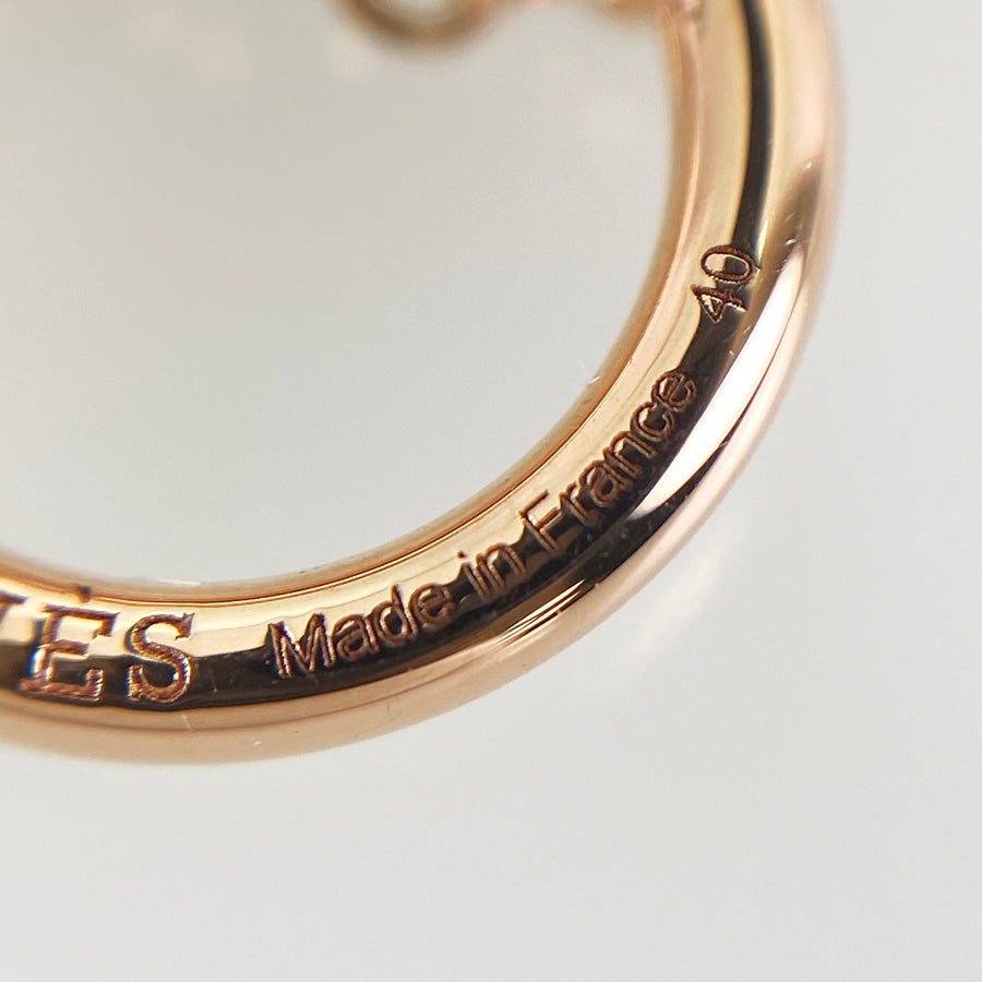 HERMES Crew Do H Necklace