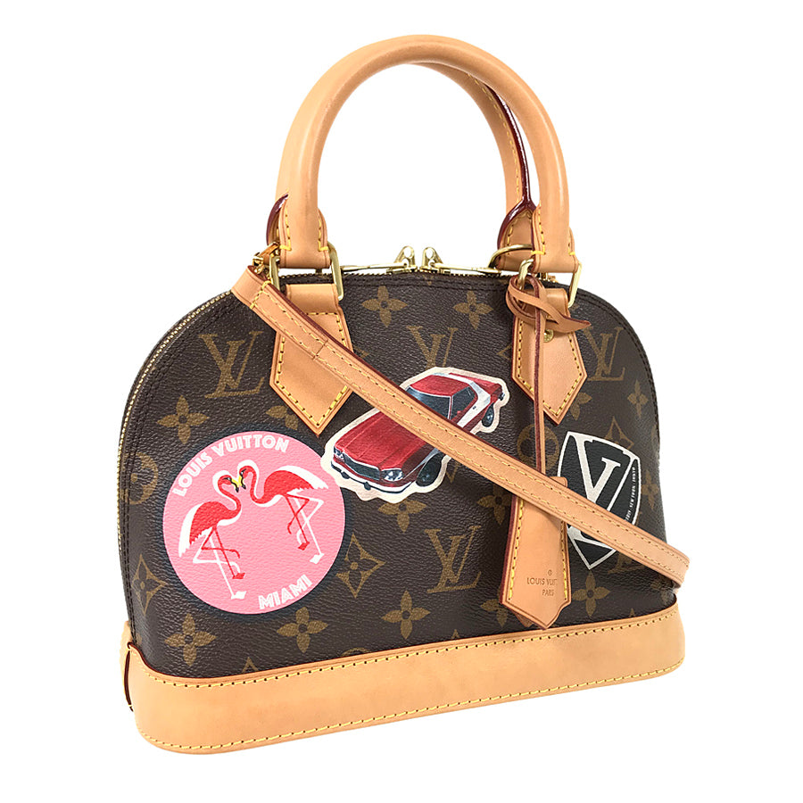 LOUIS VUITTON Monogram Alma BB M43230 Hand bag