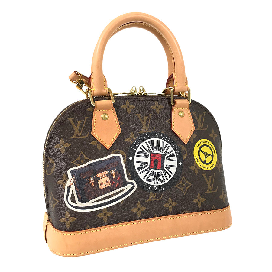 LOUIS VUITTON Monogram Alma BB M43230 Hand bag
