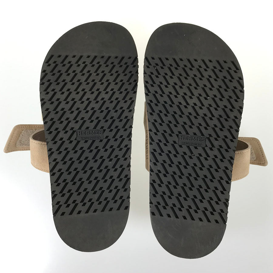 HERMES Chypre 36.5 Unisex Sandals