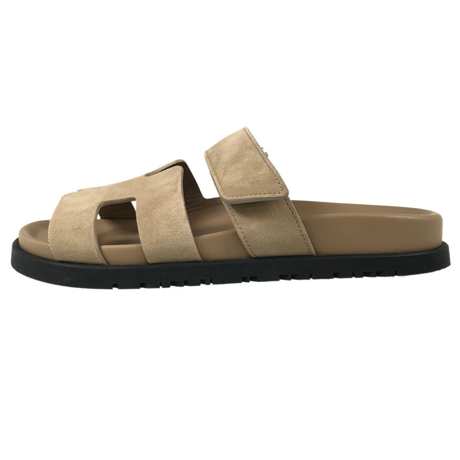 HERMES Chypre 36.5 Unisex Sandals